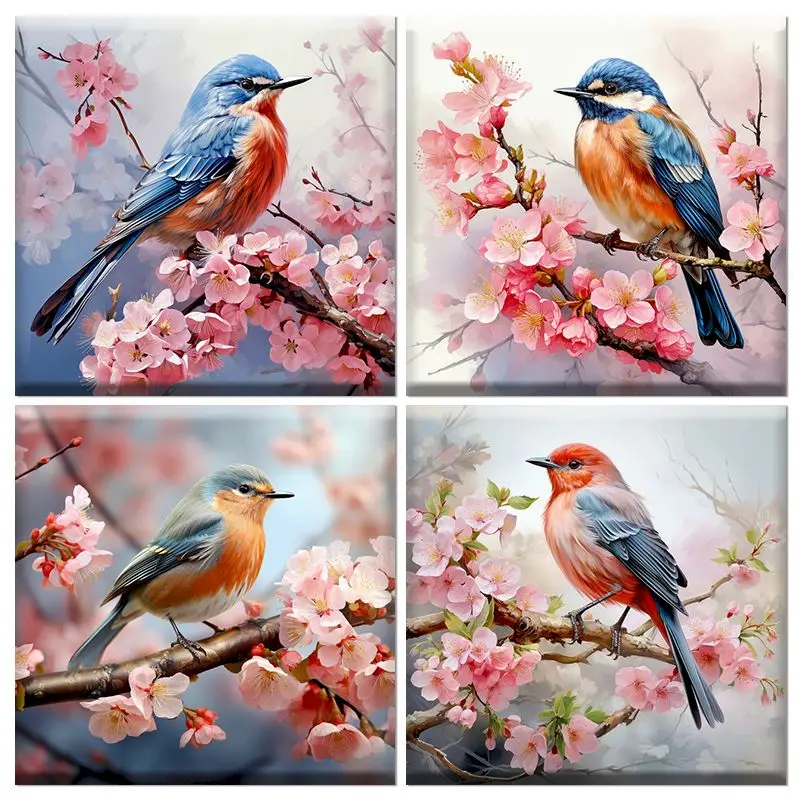 GATYZTORY Oil Painting By Number Flower Branch Bird Drawing On Canvas Diy Coloring By Number Kit Home Decor 40x40cm
GATYZTORY Oil Painting By Number Flower Branch Bird Drawing On Canvas Diy Coloring By Number Kit Home Decor 40x40cm