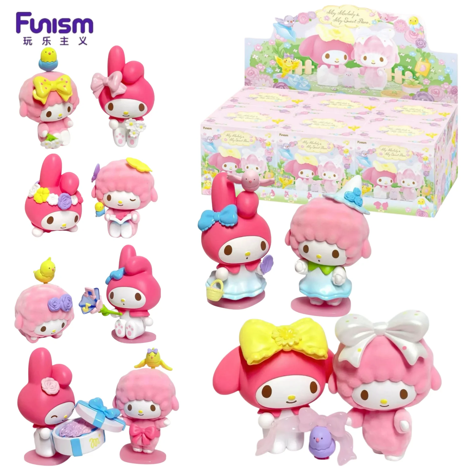In Stock Official Sanrio Melody Bird Adventure Blind Box Cute Figure Ornament Collectible Decor Gift Toy
In Stock Official Sanrio Melody Bird Adventure Blind Box Cute Figure Ornament Collectible Decor Gift Toy