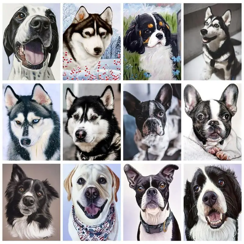 PhotoCustom Animals Painting By Numbers Dog On Canvas For Adults With Frame Coloring By Numbers Home Decor Art Gift
PhotoCustom Animals Painting By Numbers Dog On Canvas For Adults With Frame Coloring By Numbers Home Decor Art Gift