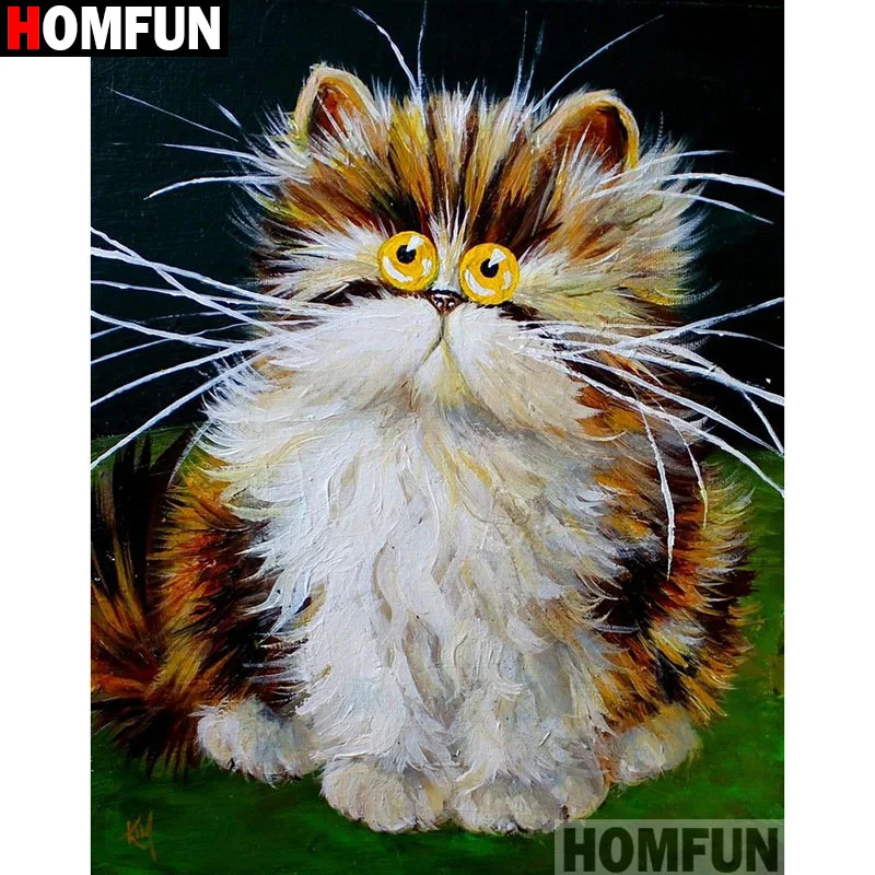 HOMFUN Full Square/Round Drill 5D DIY Diamond Painting "Cartoon cat" Embroidery Cross Stitch 5D Home Decor A07920
HOMFUN Full Square/Round Drill 5D DIY Diamond Painting "Cartoon cat" Embroidery Cross Stitch 5D Home Decor A07920