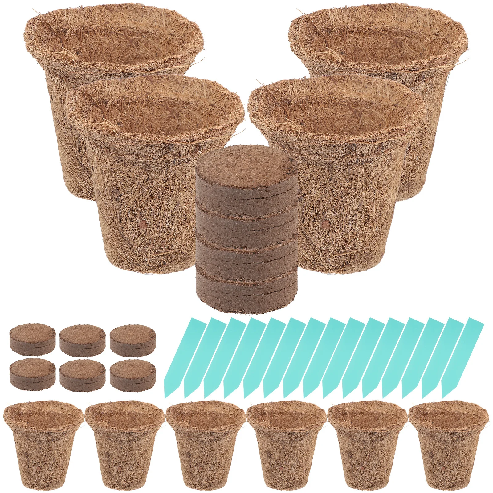 1 set Coir Round Plant Pots Fiber Planter For Gardening Nursery Starter Germination Growing Container Flowerpot Basket Coir
1 set Coir Round Plant Pots Fiber Planter For Gardening Nursery Starter Germination Growing Container Flowerpot Basket Coir