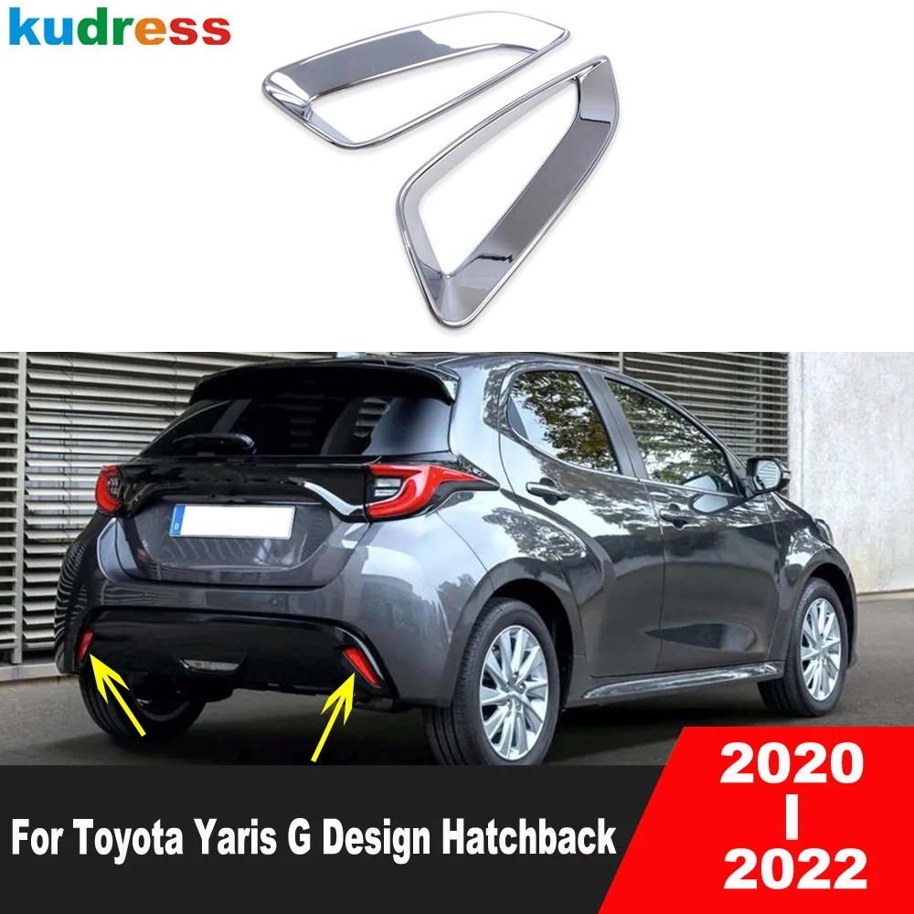 Накладка на заднюю противотуманную фару для Toyota Yaris G Design Hatchback 2020-2022, хромированная накладка на заднюю противотуманную фару автомобиля, аксессуары
Накладка на заднюю противотуманную фару для Toyota Yaris G Design Hatchback 2020-2022, хромированная накладка на заднюю противотуманную фару автомобиля, аксессуары