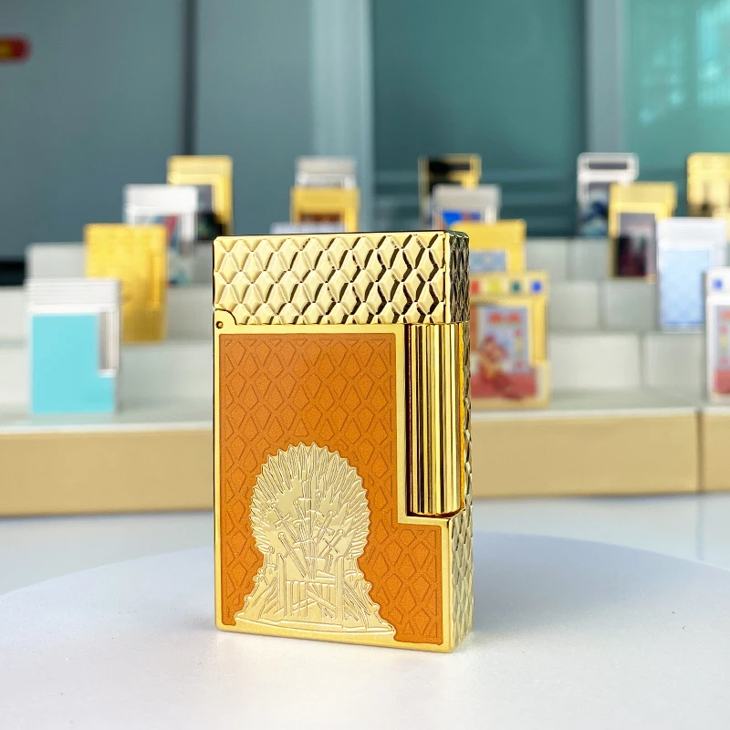 Langsheng Lighter Pure Copper Customized Gift for Boyfriend High end Steel Sound Grinding Wheel Vintage Genuine Inflatable Light
Langsheng Lighter Pure Copper Customized Gift for Boyfriend High end Steel Sound Grinding Wheel Vintage Genuine Inflatable Light