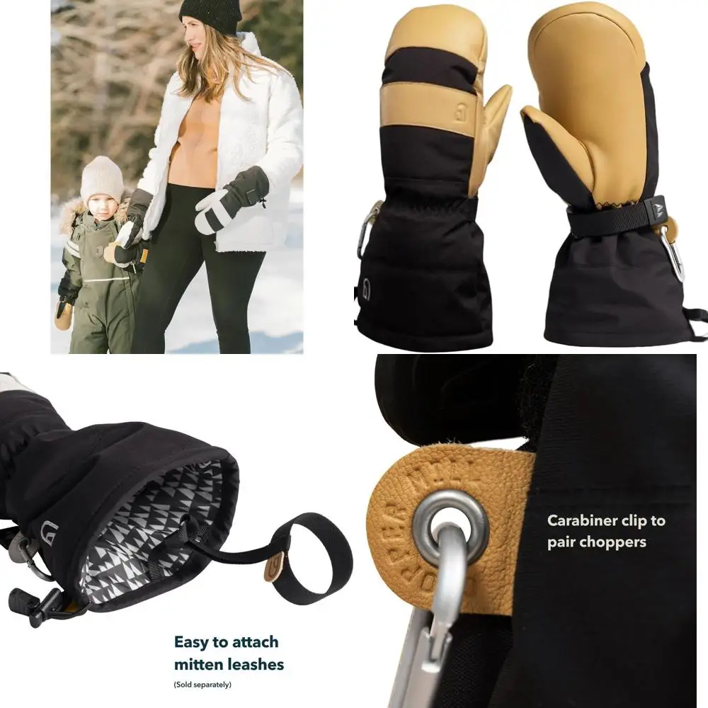 Winter Insulated Ski & Snowboard Mittens, Extra Long Cuff, Natural, Size 8
Winter Insulated Ski & Snowboard Mittens, Extra Long Cuff, Natural, Size 8