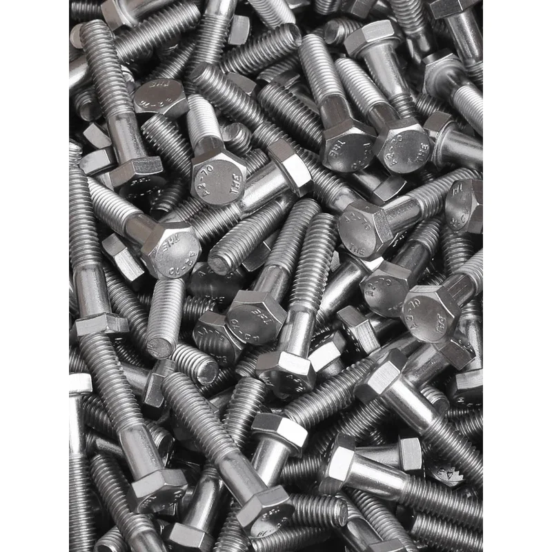 M6 304 Stainless Steel Half Thread Hex Head Bolts / DIN931 Partial Thread External Hexagon Screws 30-150mm A2-70
M6 304 Stainless Steel Half Thread Hex Head Bolts / DIN931 Partial Thread External Hexagon Screws 30-150mm A2-70