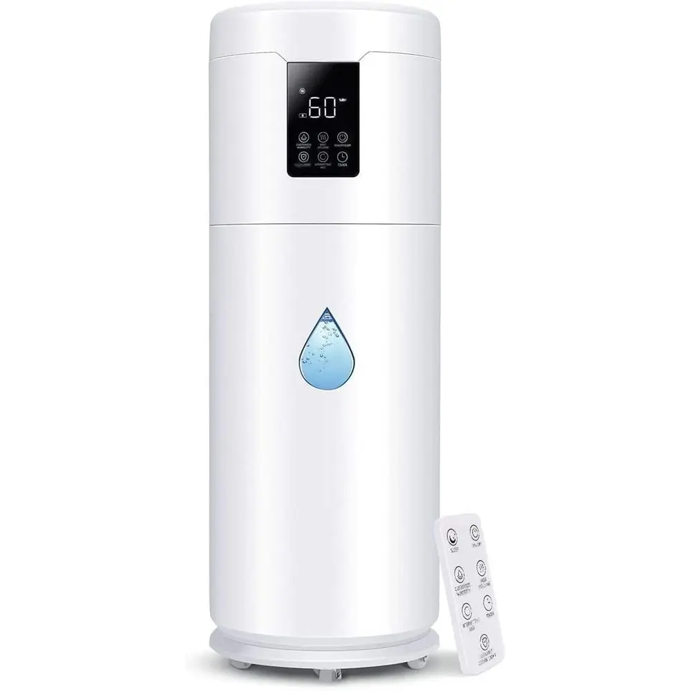 Large Room Bedroom 2000 sq.ft. 17L/4.5Gal Mist Humidifier with Extension Tube & 4 Speed Settings, Ideal for Whole House or Green
Large Room Bedroom 2000 sq.ft. 17L/4.5Gal Mist Humidifier with Extension Tube & 4 Speed Settings, Ideal for Whole House or Green