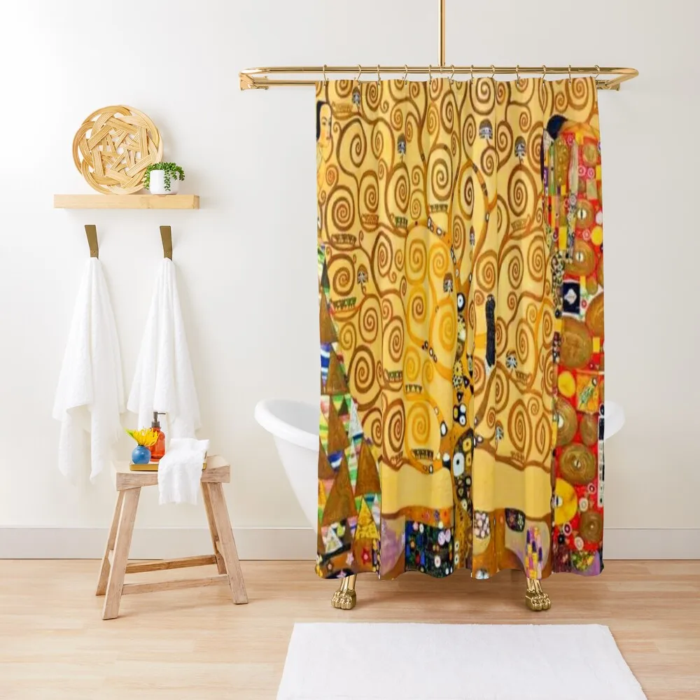 Gustav Klimt - tree of life Shower Curtain Bathroom For Shower Transparent Bathroom Shower Modern Bathroom Accessories Curtain
Gustav Klimt - tree of life Shower Curtain Bathroom For Shower Transparent Bathroom Shower Modern Bathroom Accessories Curtain