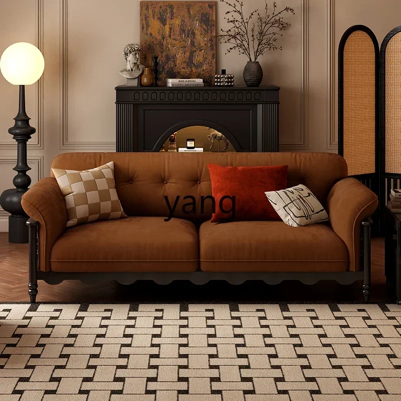 LTT solid wood sofa green straight row sofa retro fabric high-footed sofa
LTT solid wood sofa green straight row sofa retro fabric high-footed sofa