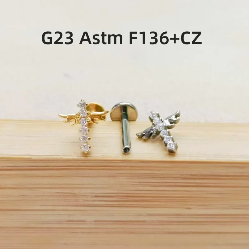 Лот 10 шт., украшения для тела G23, титан Astm F136, стрелка, крест, CZ, внутренняя нить, губная серьга, спираль для ушей, козелок, ладья, пирсинг
Лот 10 шт., украшения для тела G23, титан Astm F136, стрелка, крест, CZ, внутренняя нить, губная серьга, спираль для ушей, козелок, ладья, пирсинг