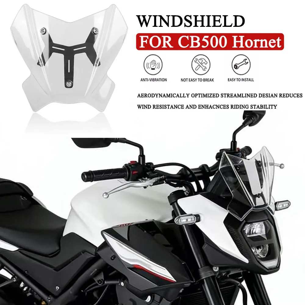 For Honda CB 500 CB500 Hornet 2024 2025 2026 Windshield Windscreen Motorcycle Wind Deflector Fairing Visor Viser Front Screen
For Honda CB 500 CB500 Hornet 2024 2025 2026 Windshield Windscreen Motorcycle Wind Deflector Fairing Visor Viser Front Screen