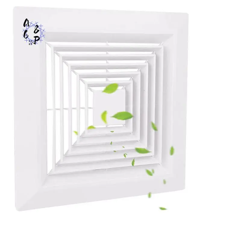 A68P-Bathroom Exhaust Fan Cover With Spring, Square Ceiling Or Wall Mounted Exhaust Fan, Ceiling Fan, Grille, Air Diffuser
A68P-Bathroom Exhaust Fan Cover With Spring, Square Ceiling Or Wall Mounted Exhaust Fan, Ceiling Fan, Grille, Air Diffuser