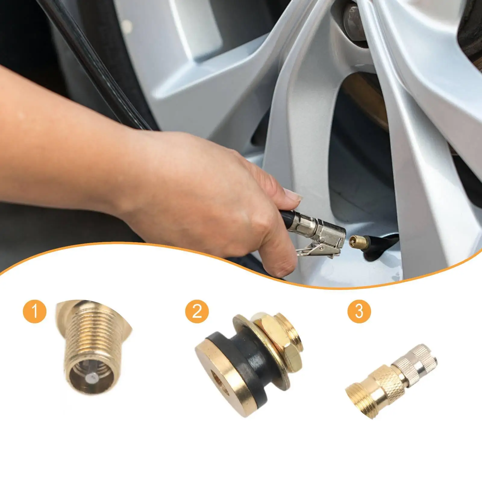 10 Pieces Valve Stems Premium Professional Heavy Duty Tubeless Air Liquid Tractors 0.625in Valve Hole for Industrial Truck
10 Pieces Valve Stems Premium Professional Heavy Duty Tubeless Air Liquid Tractors 0.625in Valve Hole for Industrial Truck