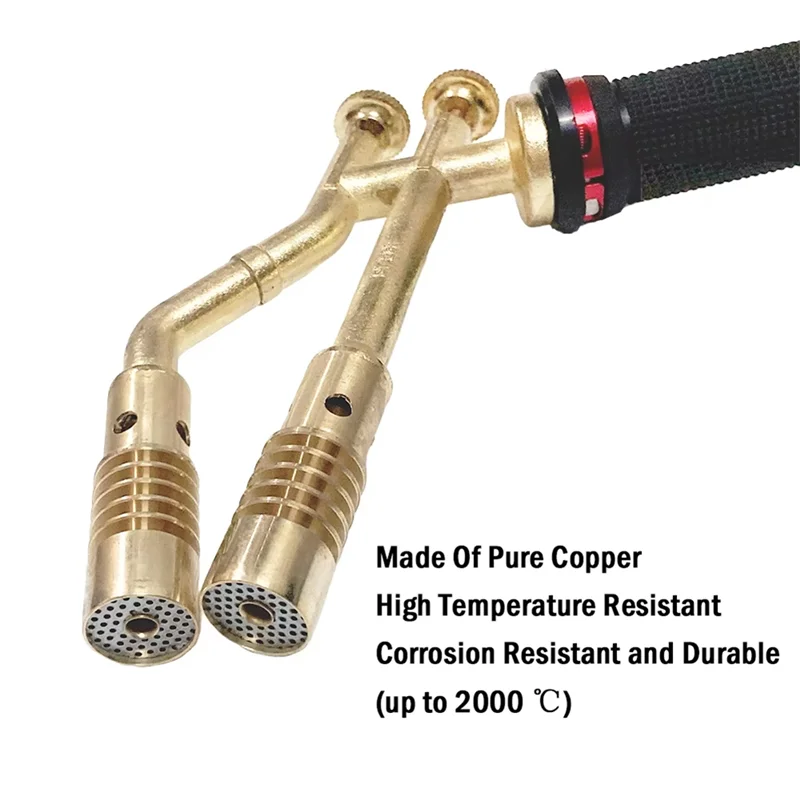 SEWS-Double-Head LPG Welding Torch Gas Torch Air Conditioner Copper Tube Welding Torch
SEWS-Double-Head LPG Welding Torch Gas Torch Air Conditioner Copper Tube Welding Torch
