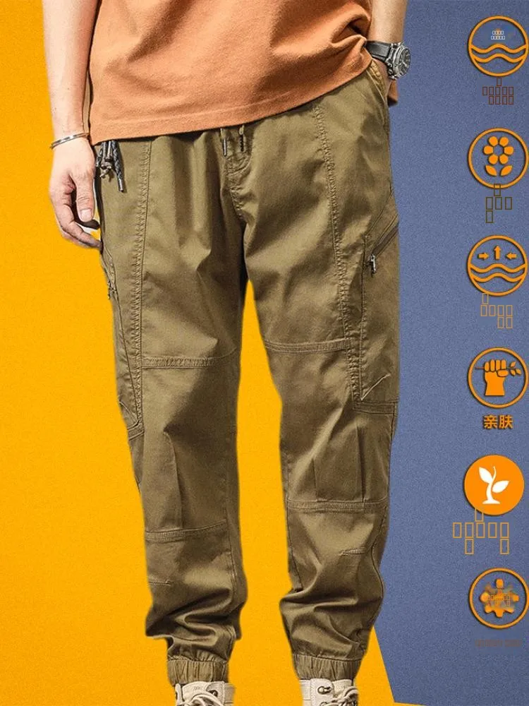 Высококачественные эластичные повседневные брюки свободного прямого кроя для мужчин, осенне-зимние, новые, в американском стиле, джинсы свободного кроя
Высококачественные эластичные повседневные брюки свободного прямого кроя для мужчин, осенне-зимние, новые, в американском стиле, джинсы свободного кроя