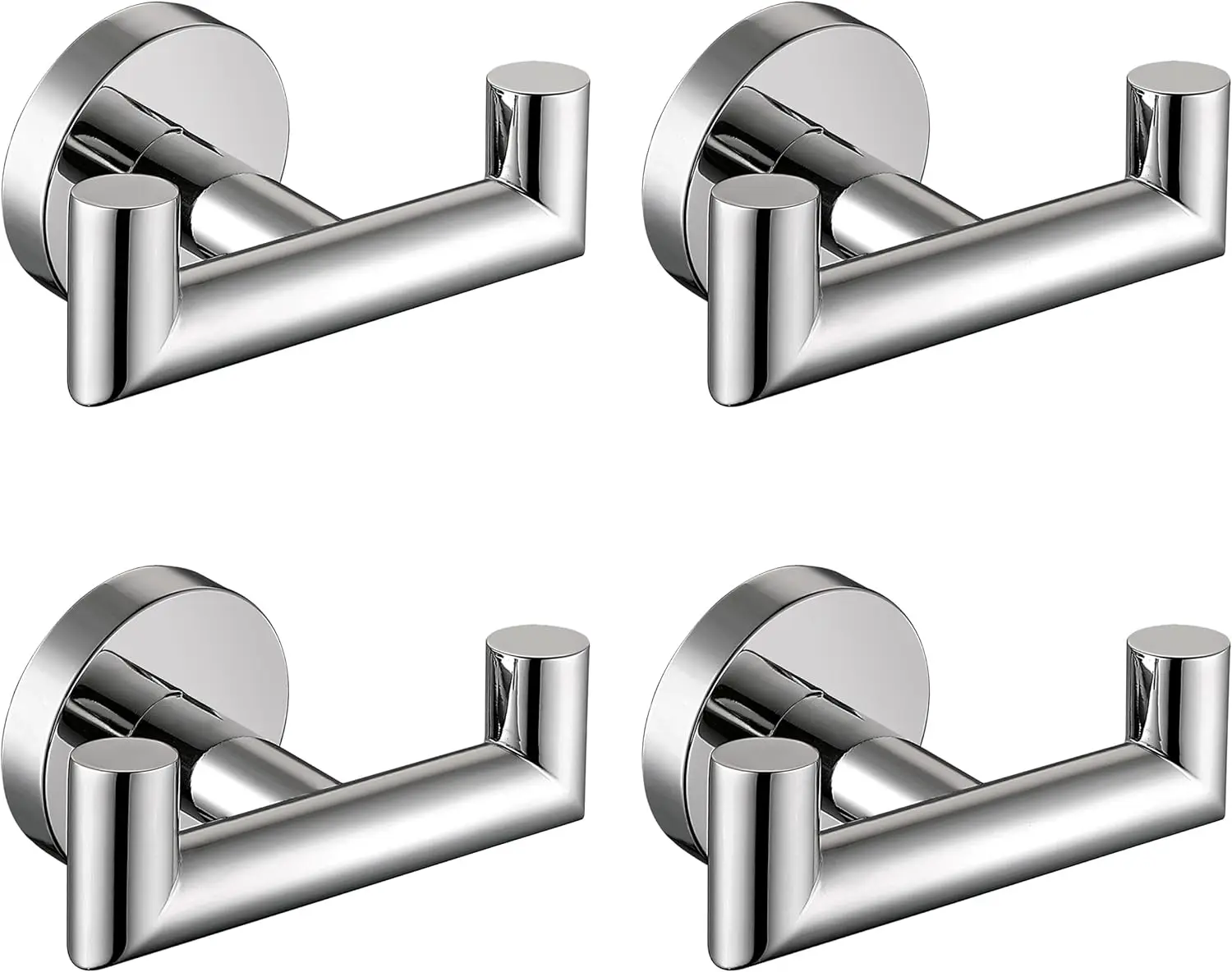 Towel Hooks For Bathrooms, Polished Chrome Towel Hook For Kitchen Bathroom, SUS304 Stainless Steel Coat Hook, Heavy Duty Double
Towel Hooks For Bathrooms, Polished Chrome Towel Hook For Kitchen Bathroom, SUS304 Stainless Steel Coat Hook, Heavy Duty Double