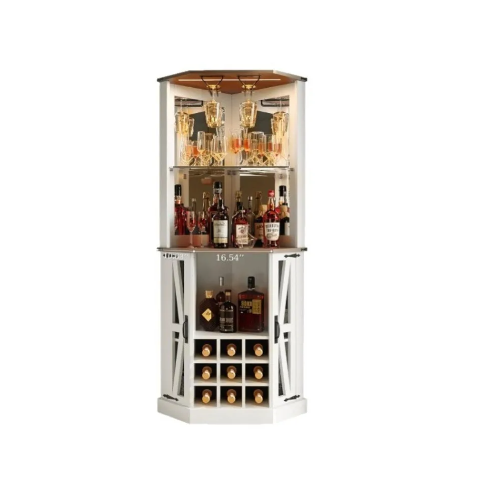 Y Glass corner wine cabinet display cabinet, home living room against the wall, modern and simple TV side wine cabinet
Y Glass corner wine cabinet display cabinet, home living room against the wall, modern and simple TV side wine cabinet