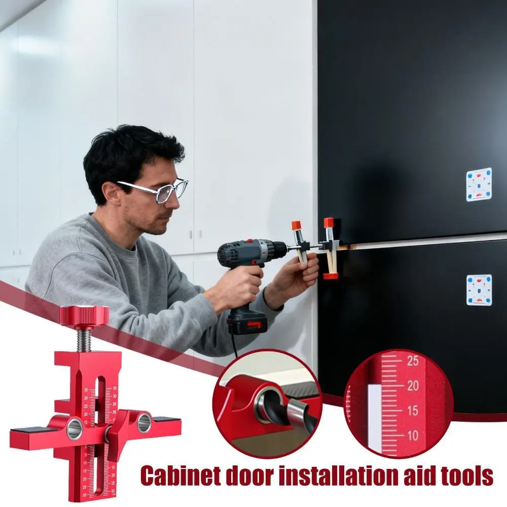 Quick Positioning Cabinet Door Mounting Jig Adjustable Clamping Range Wear-resistant Cabinets Frame Install Clamp
Quick Positioning Cabinet Door Mounting Jig Adjustable Clamping Range Wear-resistant Cabinets Frame Install Clamp