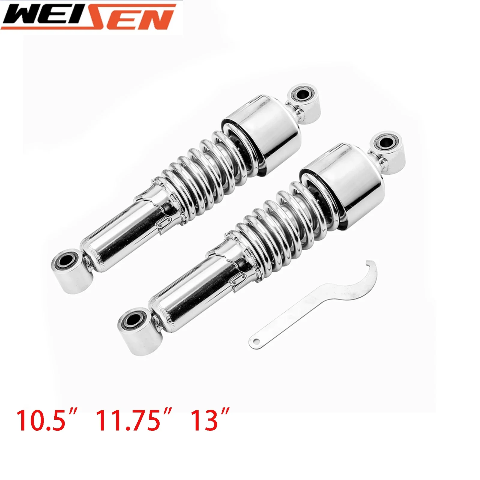 Motorcycle 10.5/11.75/13 Inch in Rear Shocks Lowering Kit Preload Adjustable for Harley Davidson Sportster 883&1200 Accessories
Motorcycle 10.5/11.75/13 Inch in Rear Shocks Lowering Kit Preload Adjustable for Harley Davidson Sportster 883&1200 Accessories