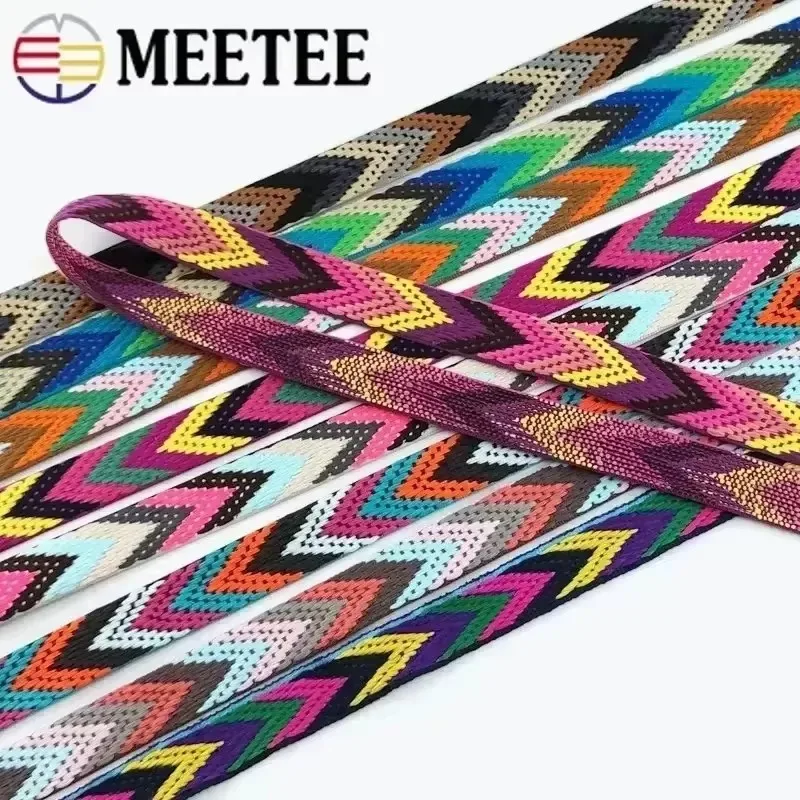 2/5M Meetee 22mm Polyester Jacquard Webbing Tape Backpack Strap Garment Decor Ribbon Sewing Bias Binding DIY Luggage Accessories
2/5M Meetee 22mm Polyester Jacquard Webbing Tape Backpack Strap Garment Decor Ribbon Sewing Bias Binding DIY Luggage Accessories
