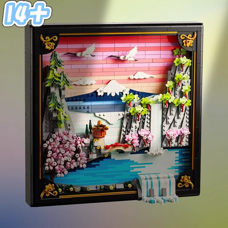 31218 Japanese Cherry Blossom Landscape Building Blocks 1892PCS DIY Assembly Desktop Decor Holiday Birthday Gifts For Adults
31218 Japanese Cherry Blossom Landscape Building Blocks 1892PCS DIY Assembly Desktop Decor Holiday Birthday Gifts For Adults