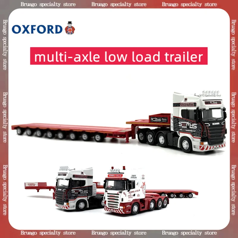 Оксфорд масштаб 1:76 Multiaxle прицеп полуприцеп грузовик модель из сплава Коллекционное украшение игрушечный автомобиль без дистанционного управления 
Оксфорд масштаб 1:76 Multiaxle прицеп полуприцеп грузовик модель из сплава Коллекционное украшение игрушечный автомобиль без дистанционного управления