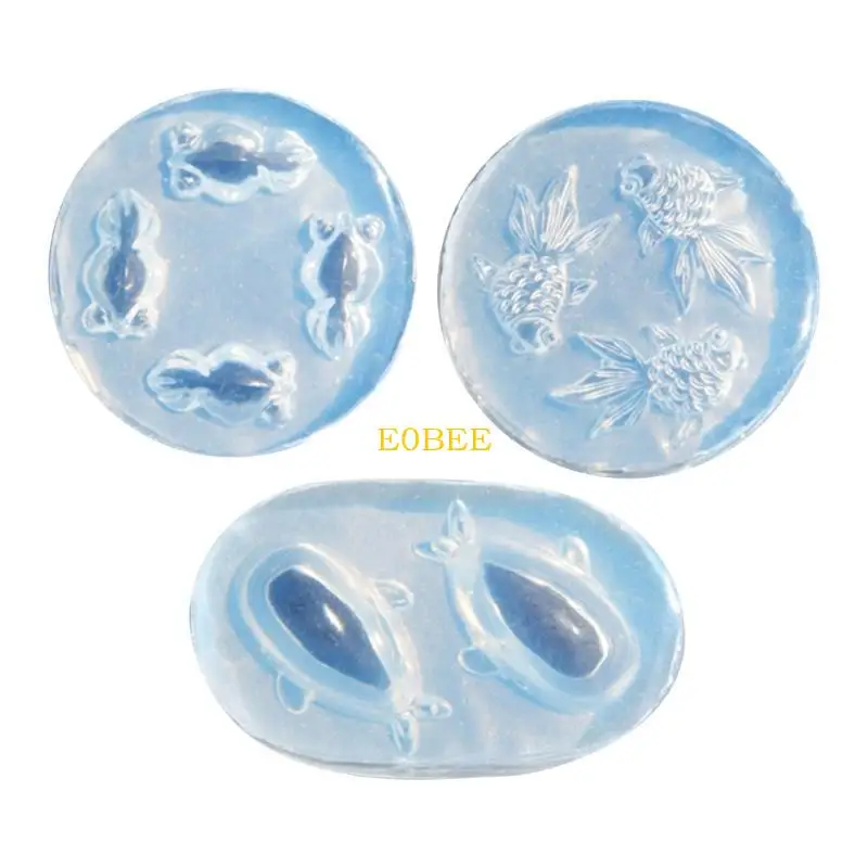 E0be 3pcs Creative Silicone Flom Комплекты золотой рыба кит для ювелирных поделок
E0be 3pcs Creative Silicone Flom Комплекты золотой рыба кит для ювелирных поделок