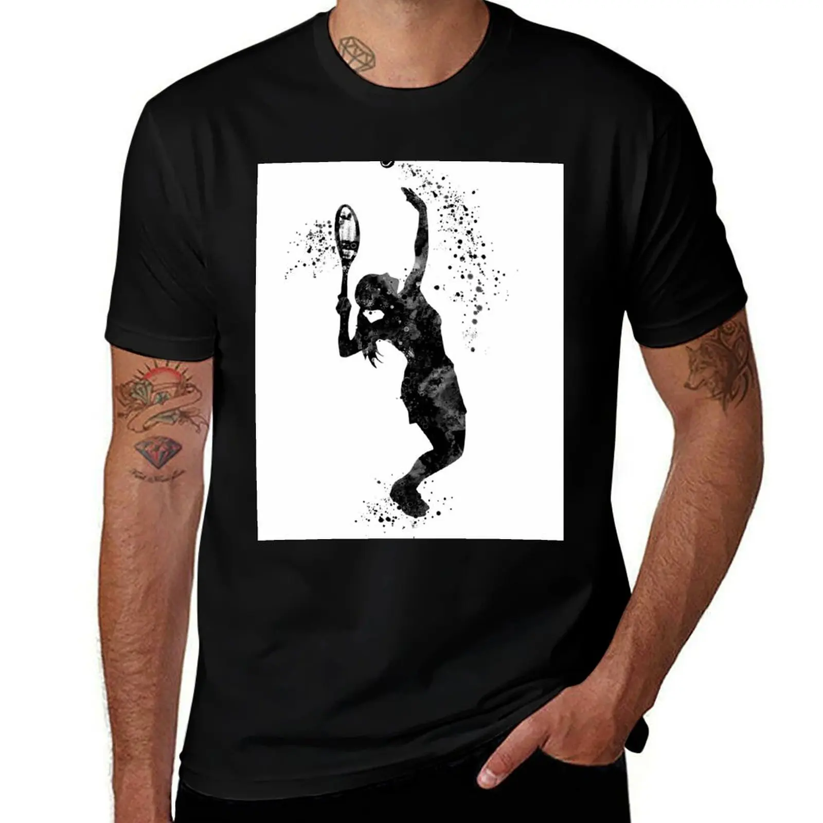 Tennis Girl Player Black and White Silhouette T-Shirt vintage anime shirt plus sizes cute clothes men clothings
Tennis Girl Player Black and White Silhouette T-Shirt vintage anime shirt plus sizes cute clothes men clothings