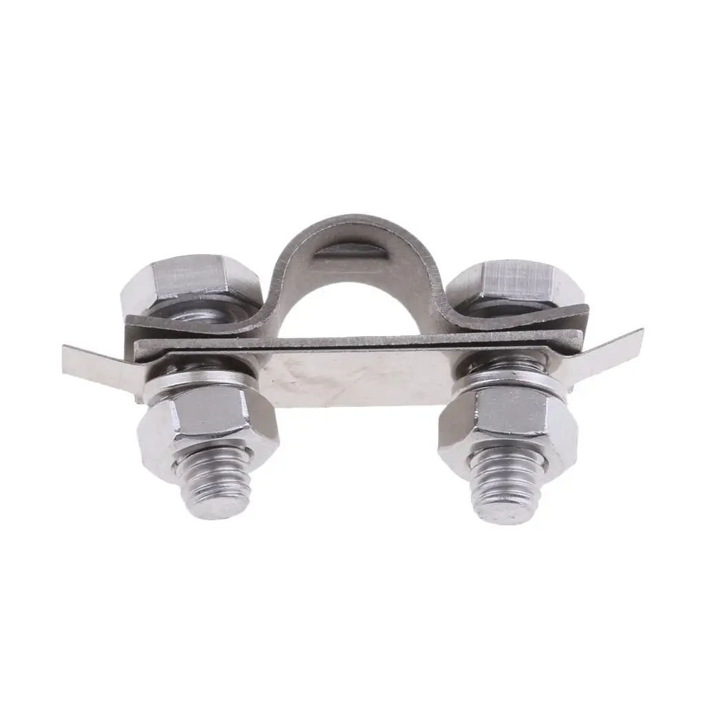 Control Cable Saddle Clamp Kit Stainless Steel Boat Throttle Cable Accessory for Ship Screw and Steering Cable Setup
Control Cable Saddle Clamp Kit Stainless Steel Boat Throttle Cable Accessory for Ship Screw and Steering Cable Setup