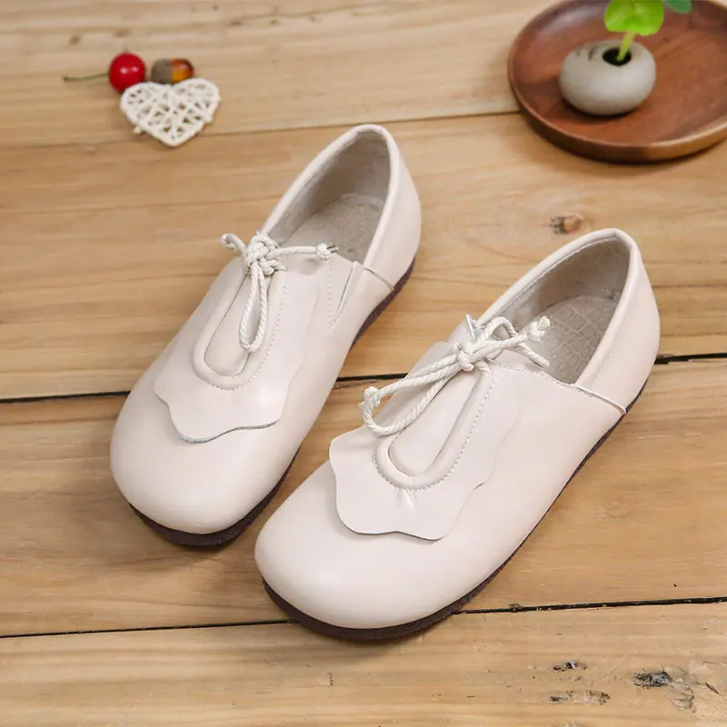 Low-Top Soft-Soled Women's Slip-On Casual Shoes Korean Style Retro Artistic Small Leather Shoes Versatile Spring Single Shoes
Low-Top Soft-Soled Women's Slip-On Casual Shoes Korean Style Retro Artistic Small Leather Shoes Versatile Spring Single Shoes