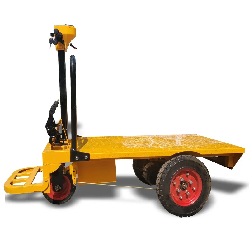 -Transport Hot Selling 1000kg Durable Electric Warehouse Mini Trolley Platform Trailer In Workshop
-Transport Hot Selling 1000kg Durable Electric Warehouse Mini Trolley Platform Trailer In Workshop