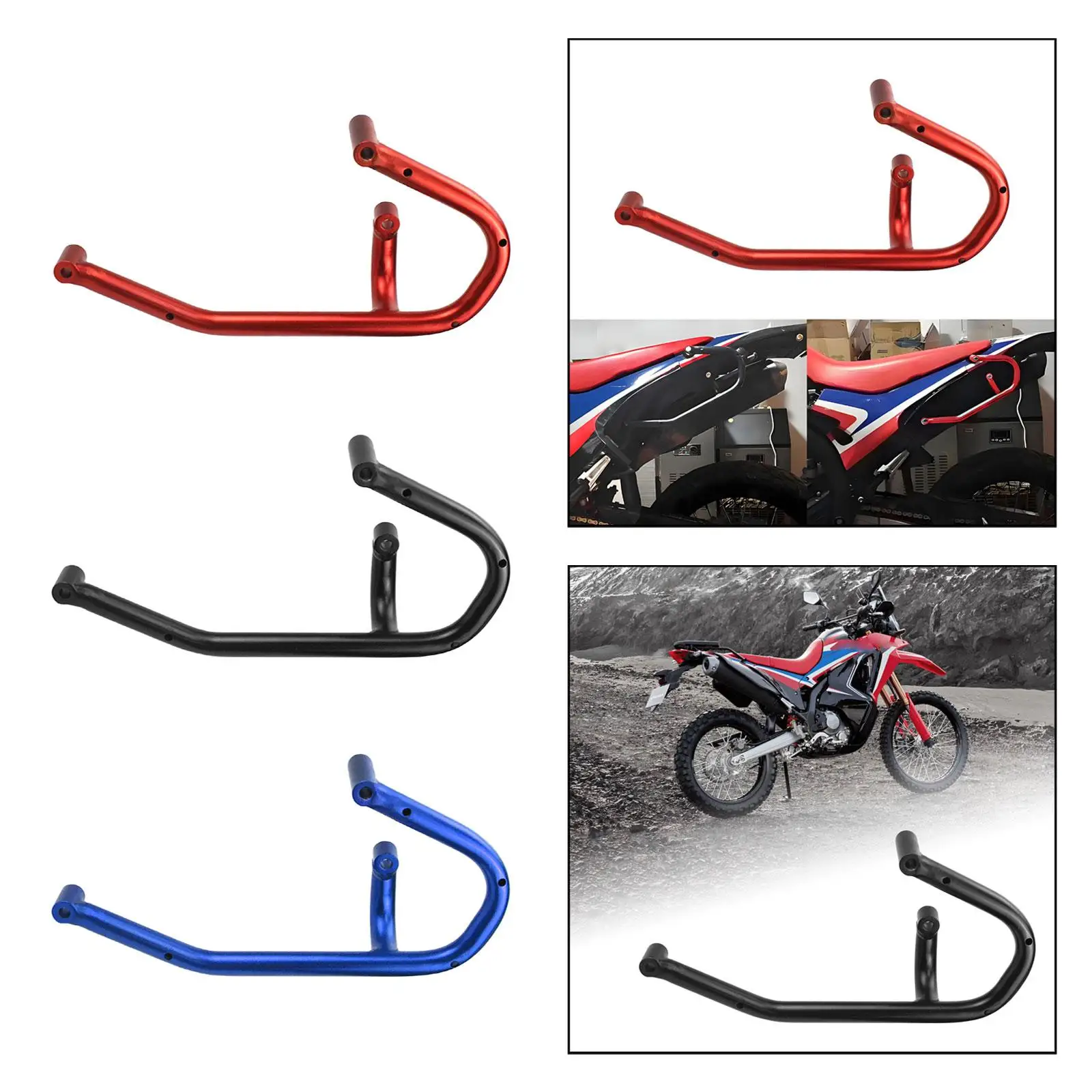 1x Rear Passenger Pillion Grab Bar Assembly for Honda Crf250L 2012-2016
1x Rear Passenger Pillion Grab Bar Assembly for Honda Crf250L 2012-2016