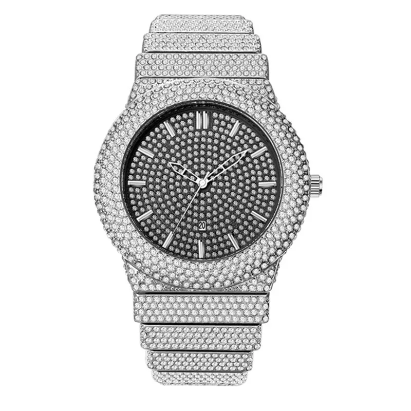 Men Genuine Big Brand Watches Golden Fashion Casual Alloy Band Hip Hop Diamond Luxury Date Quartz Wriswatch Silver Montre Homme
Men Genuine Big Brand Watches Golden Fashion Casual Alloy Band Hip Hop Diamond Luxury Date Quartz Wriswatch Silver Montre Homme