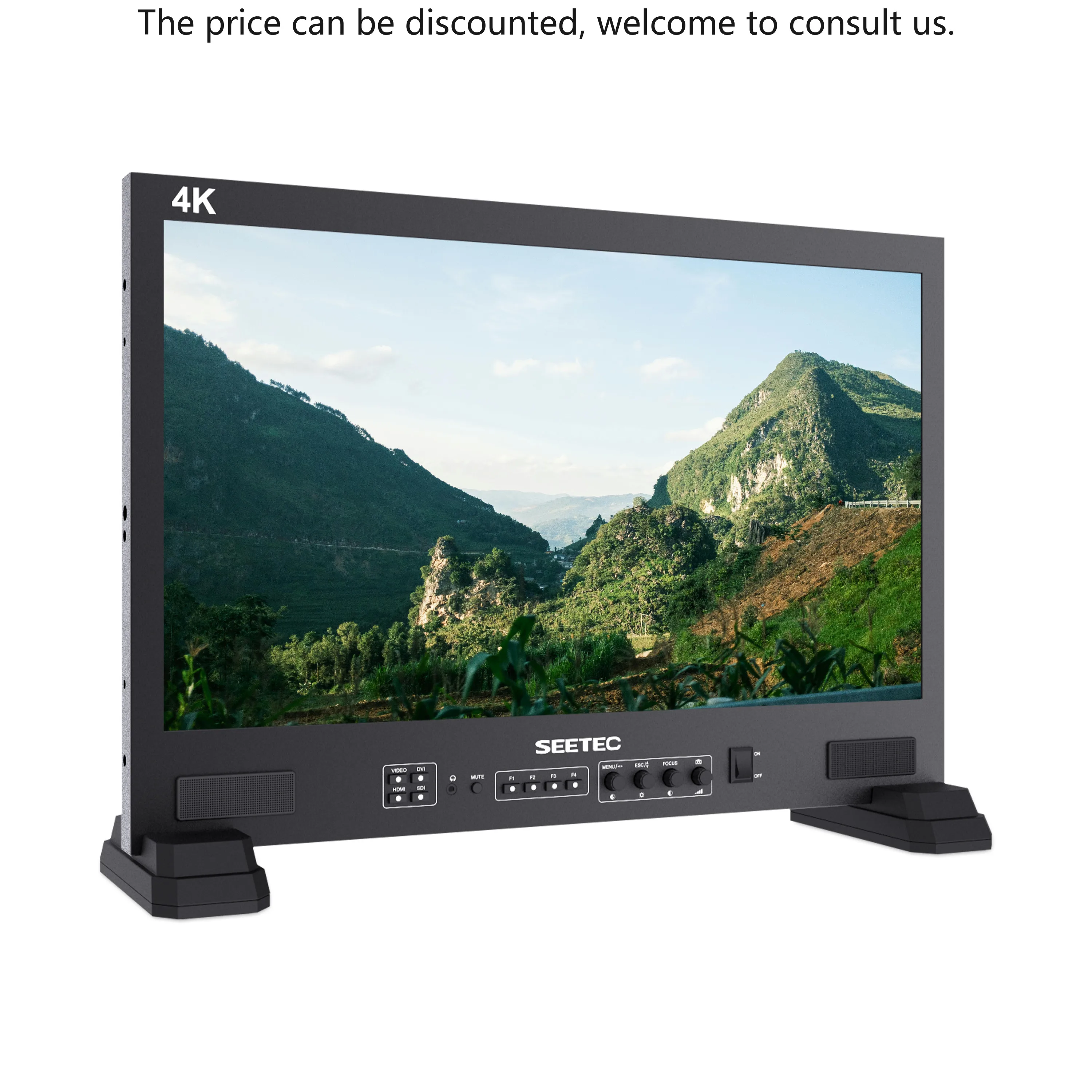 SEETEC FS215-S4K 21.5" Multi-Broadcast Director Monitor SDI HDMI Inputs Waveform Focus Assist Bulk Discount Global B2B Supply
SEETEC FS215-S4K 21.5" Multi-Broadcast Director Monitor SDI HDMI Inputs Waveform Focus Assist Bulk Discount Global B2B Supply