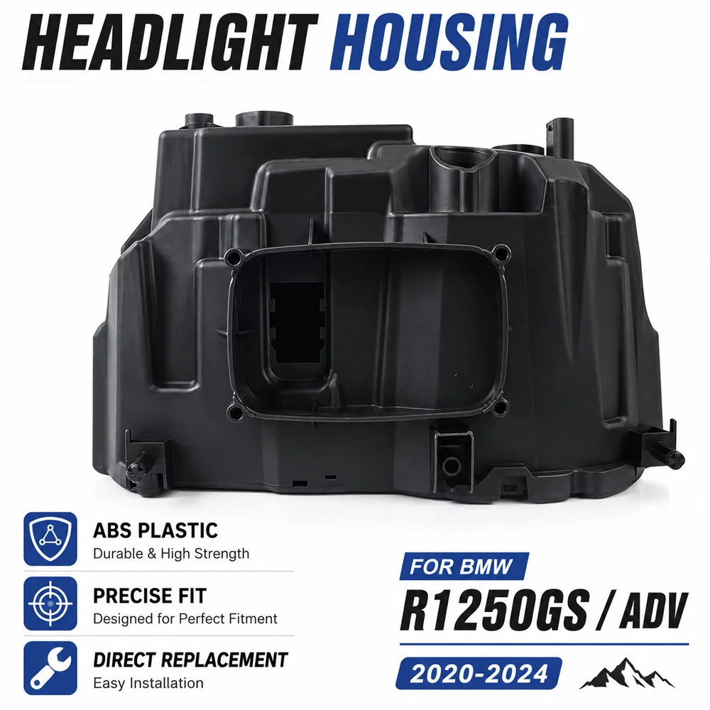 Motorcycle Headlight Cover Plastic Shell Fit for BMW R1250GS Adventure 2020-2024 Front Head Lamp Protective Guard Accessories
Motorcycle Headlight Cover Plastic Shell Fit for BMW R1250GS Adventure 2020-2024 Front Head Lamp Protective Guard Accessories 