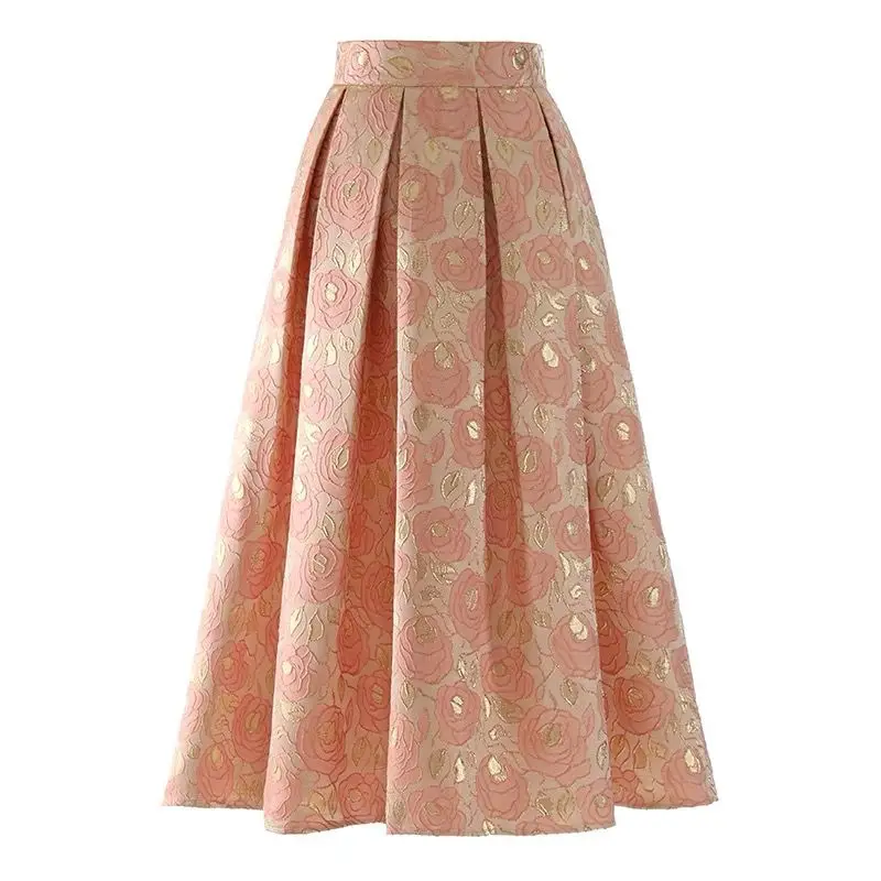 Temperament High Waist Jacquard Women Fashion Skirts High-End Streetwear Vintage All-match A-line Skirt Chic New Skirt M184
Temperament High Waist Jacquard Women Fashion Skirts High-End Streetwear Vintage All-match A-line Skirt Chic New Skirt M184