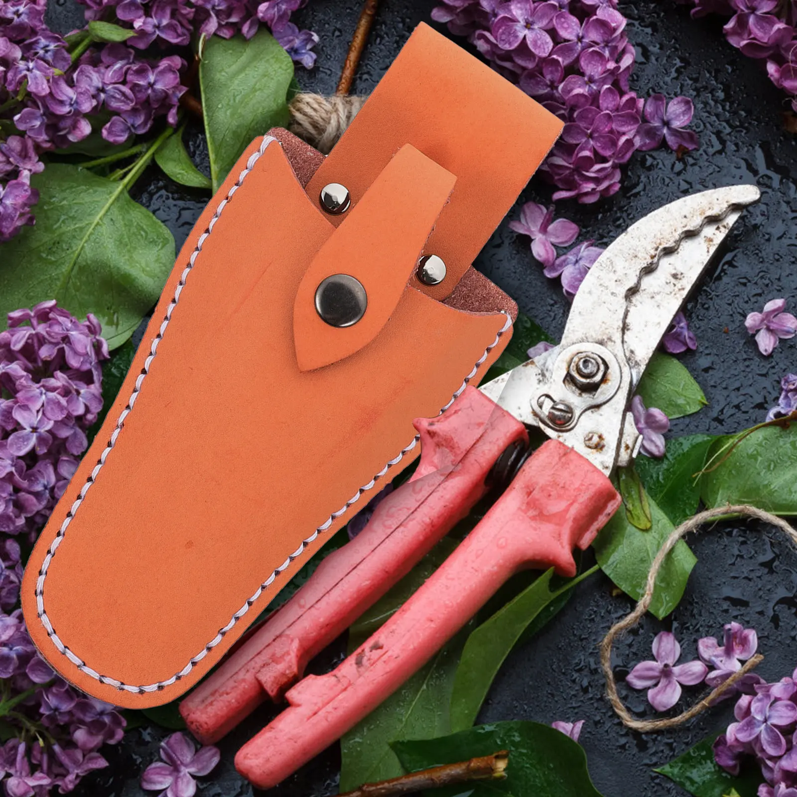 2Pcs Premium Synthetic Pincer Pliers Holder with Metal Button Fastener for Belt Carry Pruning Shear Scissor Storage Bag
2Pcs Premium Synthetic Pincer Pliers Holder with Metal Button Fastener for Belt Carry Pruning Shear Scissor Storage Bag