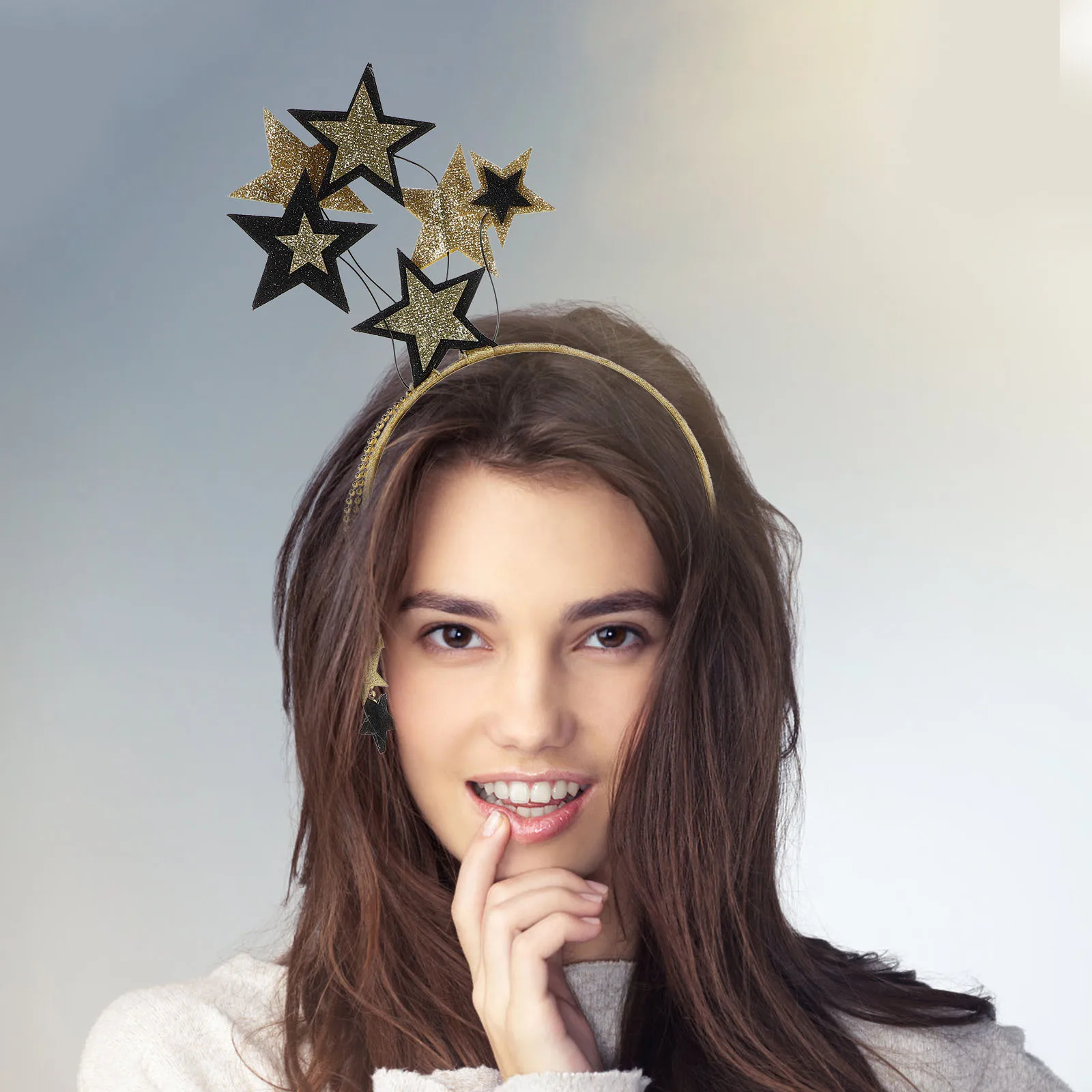 2 шт. ободок для волос с пайетками и блестками в виде пятиконечной звезды для девочек, для праздников, дней рождения, новогодних вечеринок, металлический блестящий головной убор
2 шт. ободок для волос с пайетками и блестками в виде пятиконечной звезды для девочек, для праздников, дней рождения, новогодних вечеринок, металлический блестящий головной убор