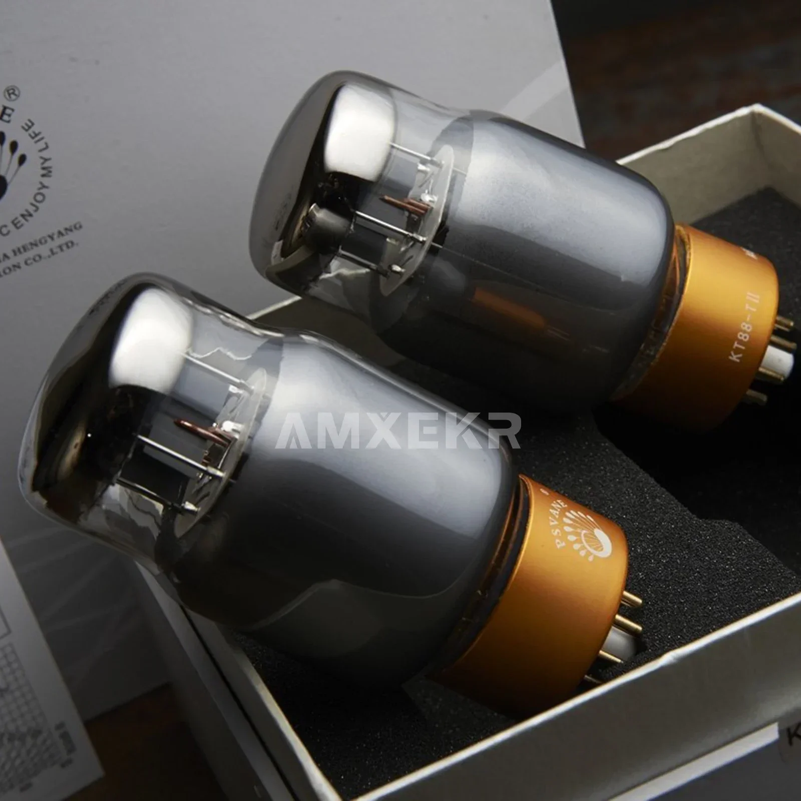 PSVANE Tube KT88-TII Collector's Edition Replace CV5220 6550 Factory Matching Pair for Vacuum Tube Amplifier HIFI Amplifier
PSVANE Tube KT88-TII Collector's Edition Replace CV5220 6550 Factory Matching Pair for Vacuum Tube Amplifier HIFI Amplifier