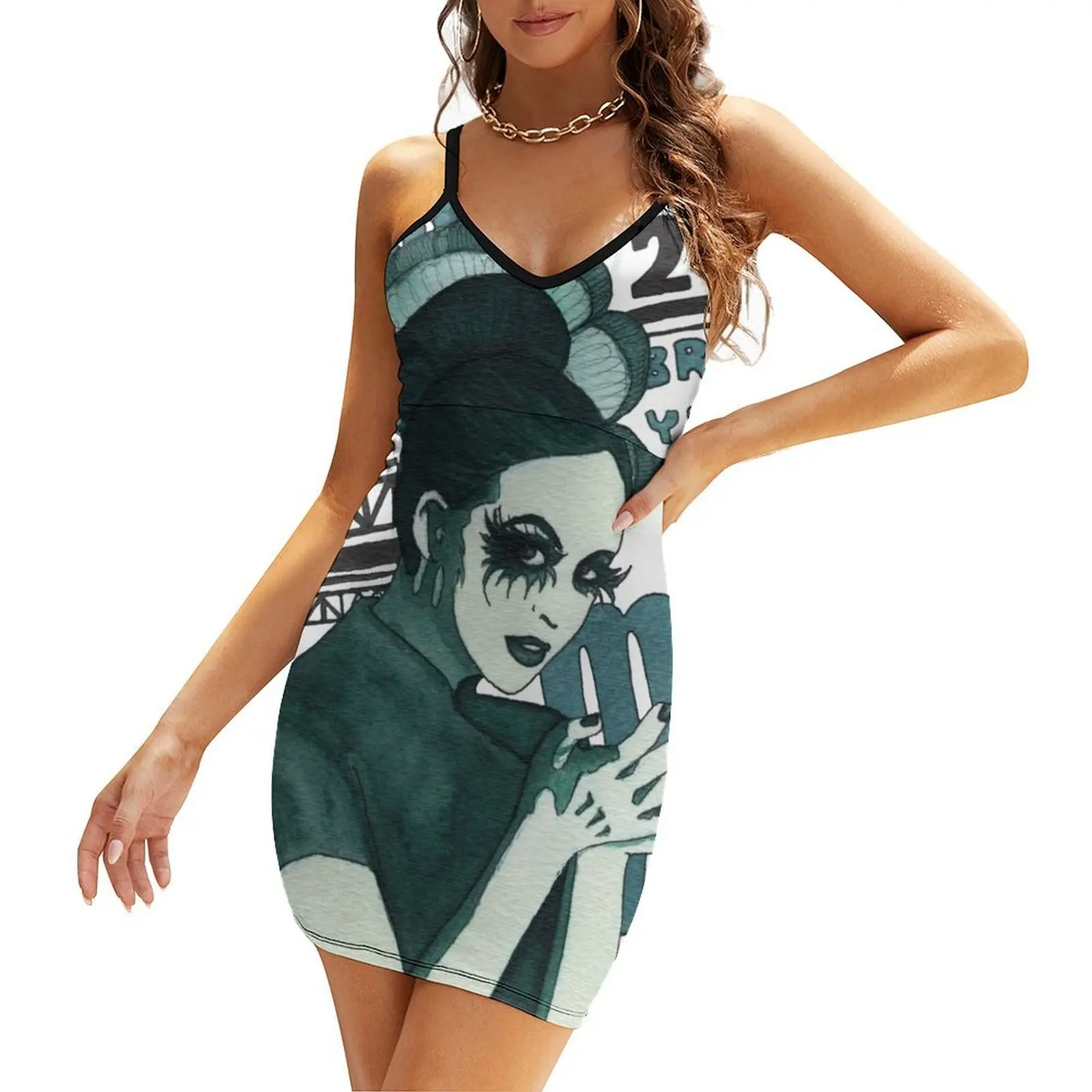 GeneCo Presents Blind Mag Sling Dress summer woman dress 2025 Clothing female Party dresses summer dress korean women
GeneCo Presents Blind Mag Sling Dress summer woman dress 2025 Clothing female Party dresses summer dress korean women