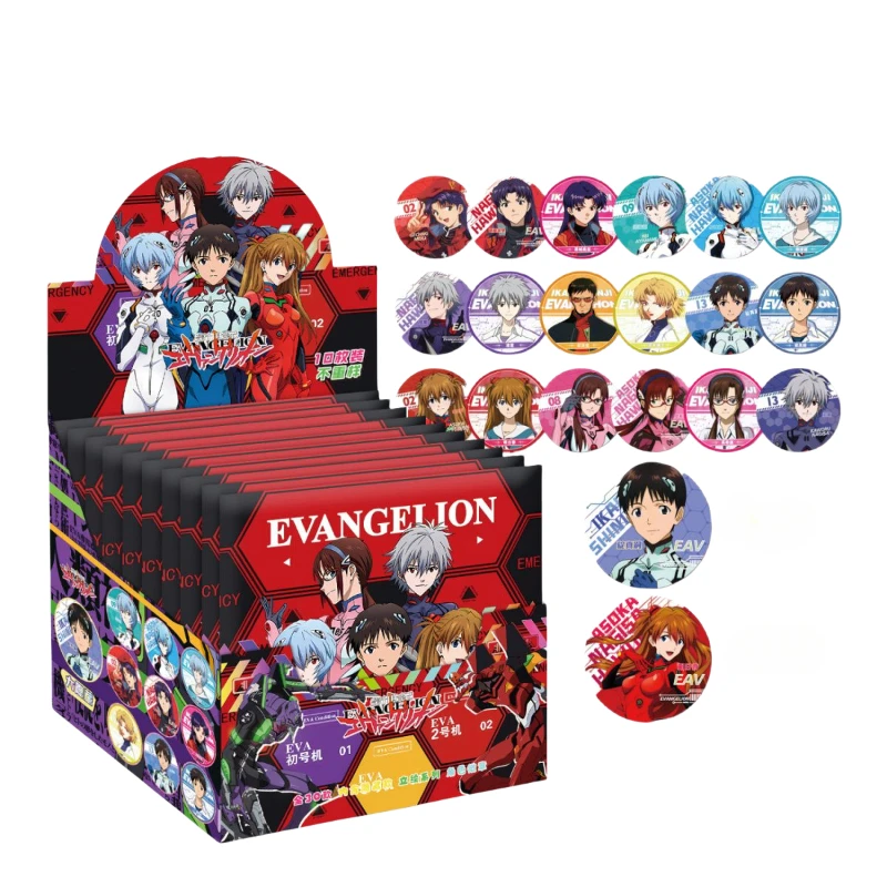 NEON GENESIS EVANGELION EVA Ayanami Rei Anime Cartoon Badge Blind Box Student Personality Creative Brooch Set Birthday Gift
NEON GENESIS EVANGELION EVA Ayanami Rei Anime Cartoon Badge Blind Box Student Personality Creative Brooch Set Birthday Gift