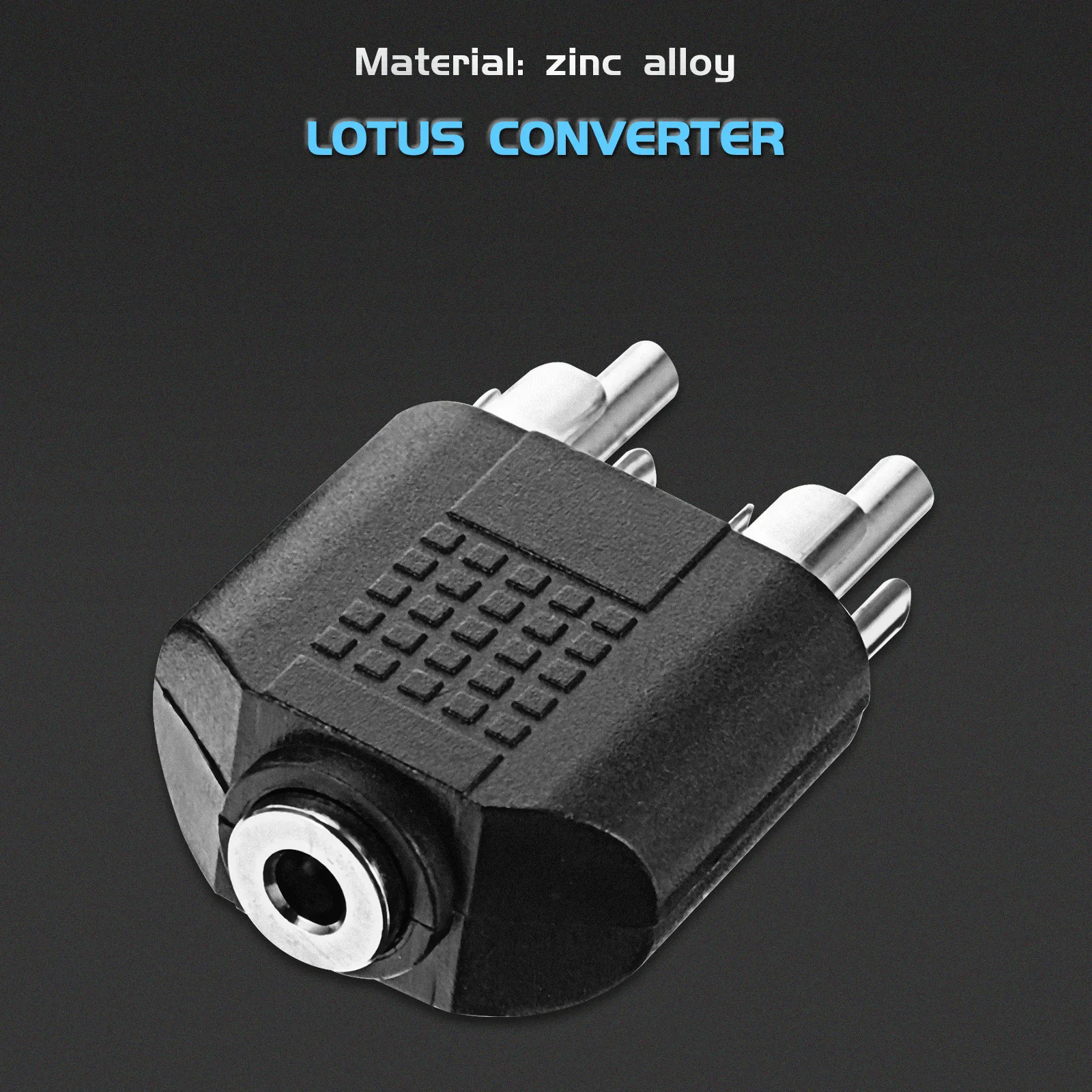 8pcs Splitter Adapter Zinc Alloy Audio Converter Wear Proof Durable Plug Cable Connector Stereo Jack Signal Transmission
8pcs Splitter Adapter Zinc Alloy Audio Converter Wear Proof Durable Plug Cable Connector Stereo Jack Signal Transmission
