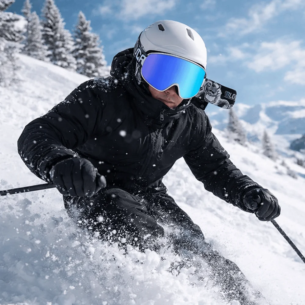 UV400 Protection Ski Goggles Anti-Fog Double Layers Snowboard Goggles Full Coating Cylindrical Lens Snow Glasses Outdoor Sports
UV400 Protection Ski Goggles Anti-Fog Double Layers Snowboard Goggles Full Coating Cylindrical Lens Snow Glasses Outdoor Sports