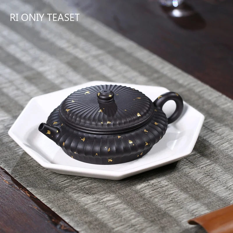 260ml Chinese Yixing Purple Clay Teapot Large caliber Handmade Zisha Tea Pot Beauty Tea Infuser Kettle Teaware Tradition Tea Set
260ml Chinese Yixing Purple Clay Teapot Large caliber Handmade Zisha Tea Pot Beauty Tea Infuser Kettle Teaware Tradition Tea Set