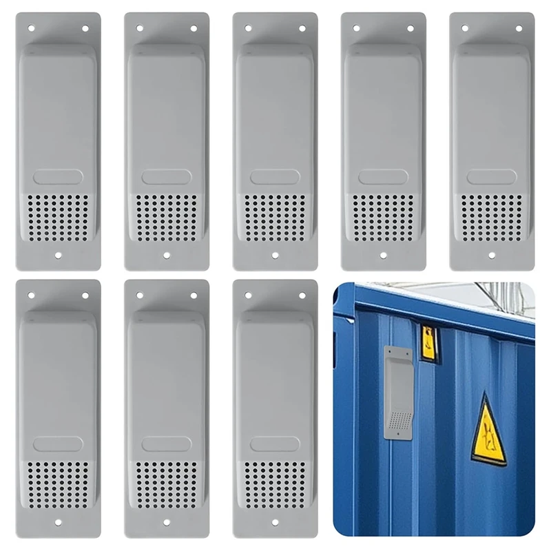 【HOT】8 PCS Shipping Container Vent For Container,Reducing The Heat And Humidity Of Cargo Containers,Lateral Flow Ventilation
【HOT】8 PCS Shipping Container Vent For Container,Reducing The Heat And Humidity Of Cargo Containers,Lateral Flow Ventilation