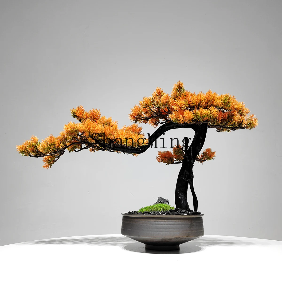 CL New Chinese Simulation Welcome Pine Luo Hansong Zen Bonsai Tea Room Coffee Table Sales Office Entrance End View Ornament
CL New Chinese Simulation Welcome Pine Luo Hansong Zen Bonsai Tea Room Coffee Table Sales Office Entrance End View Ornament