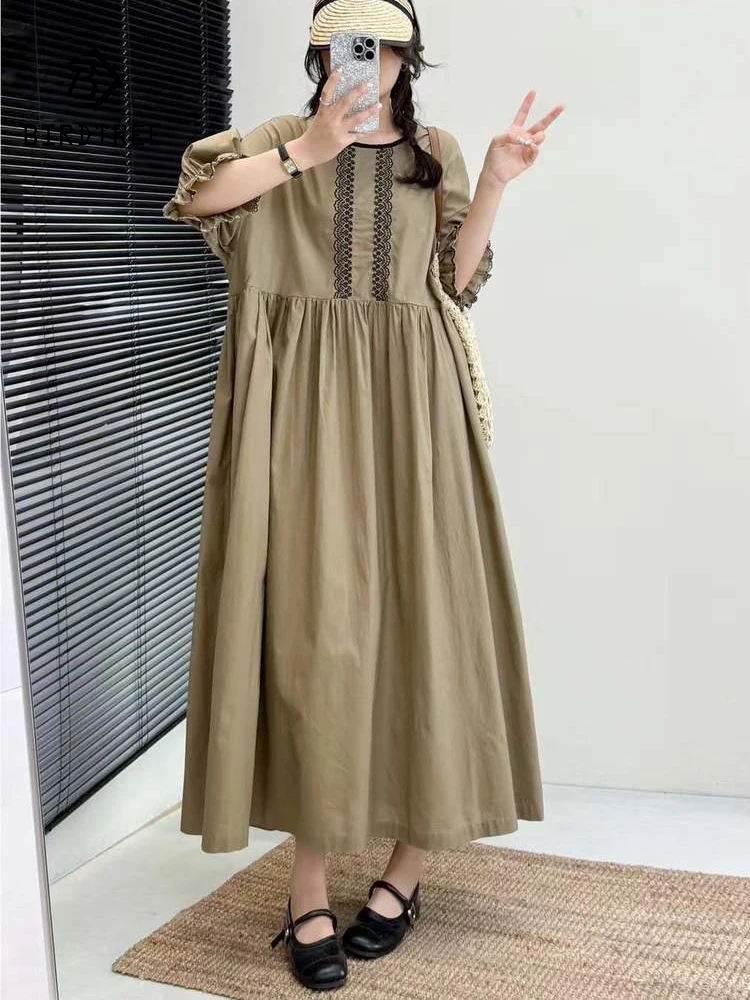 New 2026 Summer Women Cotton Short Sleeve Dresses, O Neck Embroidery, Mori Girl Ethnic Style Chic Loose A-line Dress D66258CC
New 2026 Summer Women Cotton Short Sleeve Dresses, O Neck Embroidery, Mori Girl Ethnic Style Chic Loose A-line Dress D66258CC