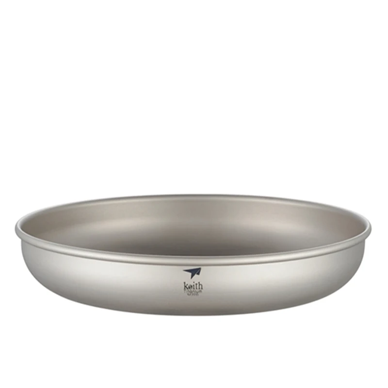 Keith Ultralight Titanium Plate, Saucer Fruit Dish, Outdoor Travel Picnic Camping Tableware, Steamed Dish Fruit Tray 450ml
Keith Ultralight Titanium Plate, Saucer Fruit Dish, Outdoor Travel Picnic Camping Tableware, Steamed Dish Fruit Tray 450ml