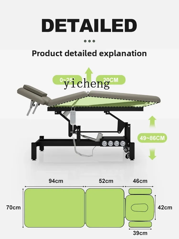 Massage Therapy American Chiropractic Bed Lifting Beauty Bed Traditional Chinese Medicine Therapy Bone-setting Moxibustion Bed
Massage Therapy American Chiropractic Bed Lifting Beauty Bed Traditional Chinese Medicine Therapy Bone-setting Moxibustion Bed