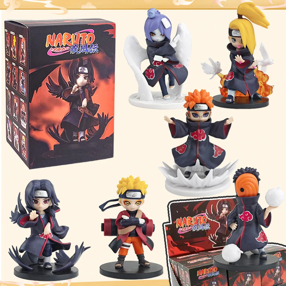 Naruto Shippuden Figurine Blind Box Battle Against The Akatsuki Series Gaara Itachi Obito Naruto Anime Collection Surprise Gifts
Naruto Shippuden Figurine Blind Box Battle Against The Akatsuki Series Gaara Itachi Obito Naruto Anime Collection Surprise Gifts