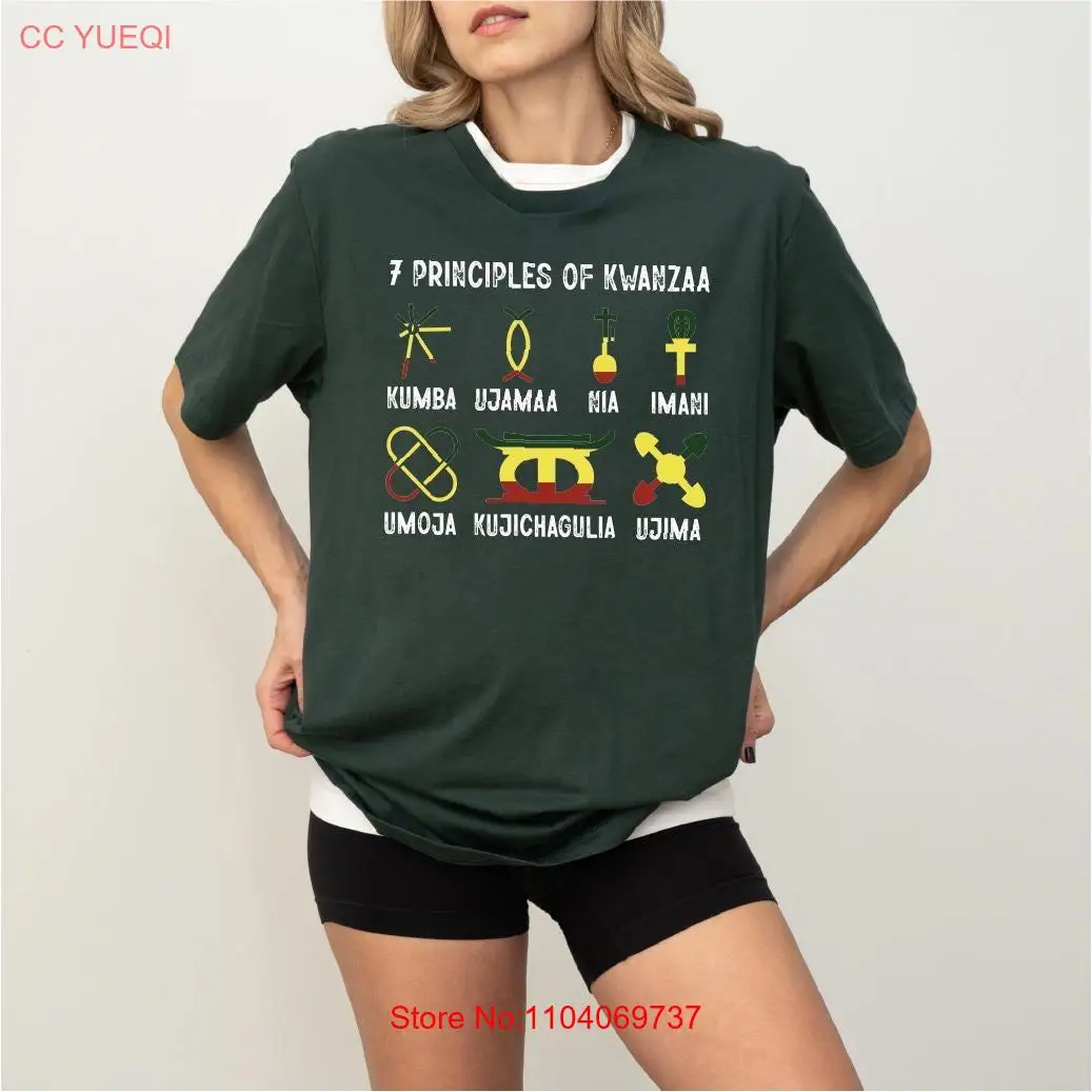 7 Principles of Kwanzaa T Shirt Celebration African Holiday Black History Sweater KUMBA UJAMAA Culture
7 Principles of Kwanzaa T Shirt Celebration African Holiday Black History Sweater KUMBA UJAMAA Culture